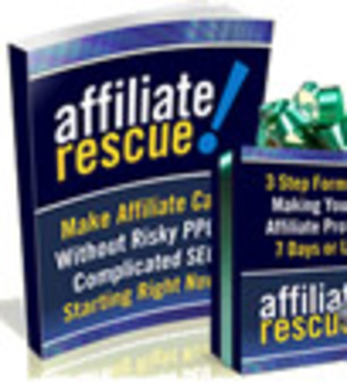 Product picture Affiliate Rescue Comes with Master Resell Rights!